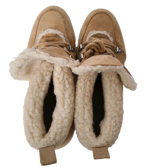 MADDEN GIRL Terra Faux Fur Lined Wedge Sneaker Women's‎ 9.5M - Picture 6 of 10